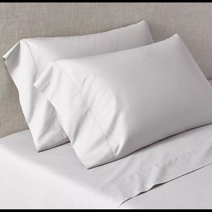 Restoration Hardware Italian VintageWashed Percale Sheet Set (King)+Pillowcases